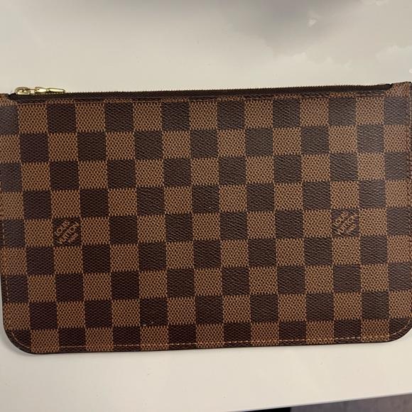 Louis Vuitton Zip Pochette Pouch Wristlet from Neverfull MM - Picture 7 of 8